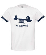 Wippen blauw/wit